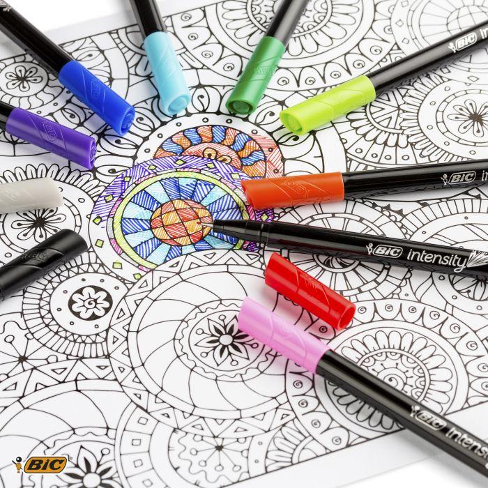 Actual product image Bic INTENSITY - fine pen (Multicoloured, 6 x)