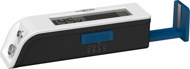 Actual product image Ansmann Battery tester Universal LC-Display,bar graph,for battery/battery