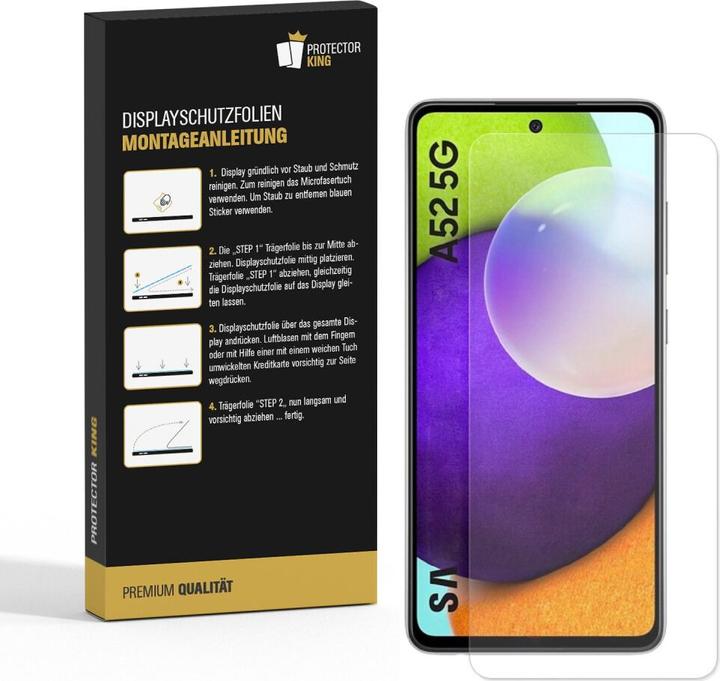 Produktbild Protectorking 6x Panzerfolie Anti-Shock matt entspiegelt (6 Stück, Samsung Galaxy A52)