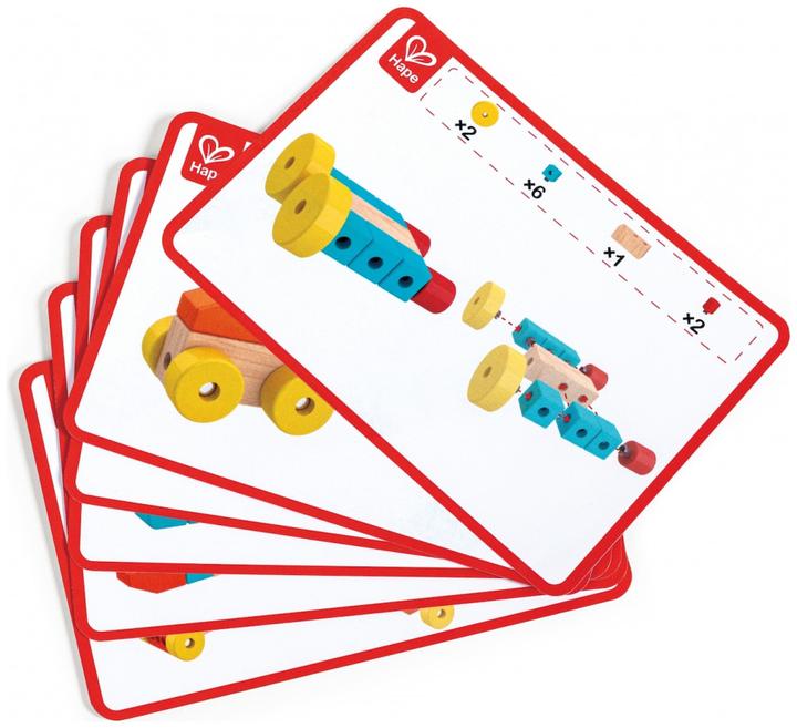 Actual product image Hape Infinite Imagination Building Blocks