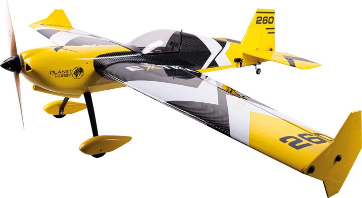 Actual product image Planet-Hobby Extra 260 60" PNP 1,54m 2.Wahl SVR! (Aerobatics)