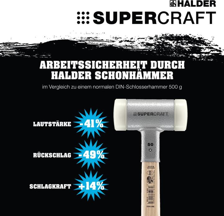 Produktbild Halder Nylonhammer (460 g)
