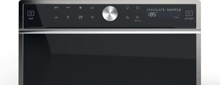 Whirlpool MWSC 9133 SX Surface plane Combi-micro-ondes 33 L 1000 W Noir, Acier inoxydable (33 l)