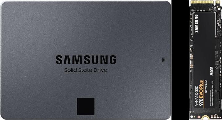 Samsung 860 QVO + 970 Evo Plus 250GB