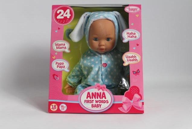 Actual product image Bayer Design 93822AD Baby doll Anna First Words Baby