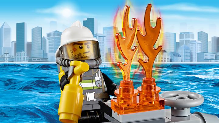 Actual product image LEGO Fire brigade starter set (60106, LEGO City)