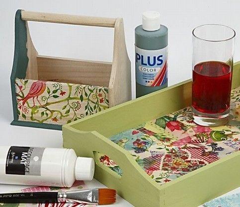 Produktbild Creativ Company Holzartikel Flaschenträger 3 Stück