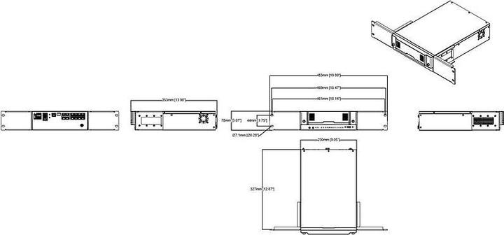 Actual product image Axis S2212 Recorder Station, 12 Channel PoE (Network Video Recorder (NVR))