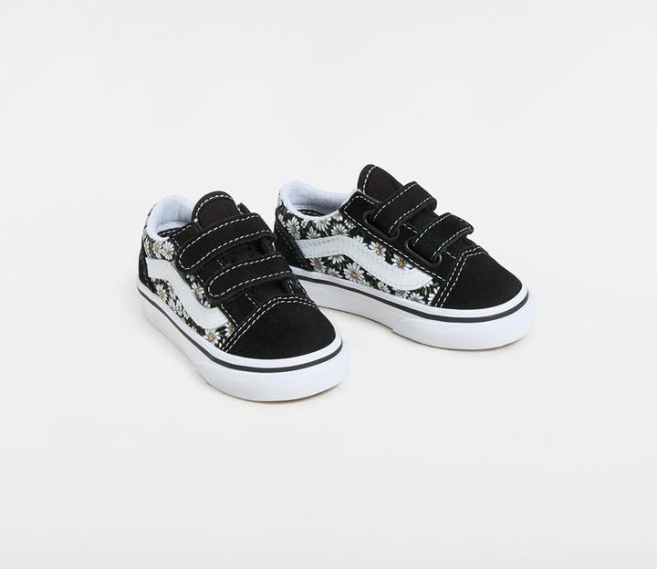 Vans Old Skool V Daisies BLACK/WHITE (21.5)