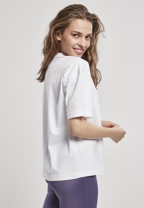 Actual product image Urban Classics Ladies Organic Oversized Pleat Tee 2-Pack (M)