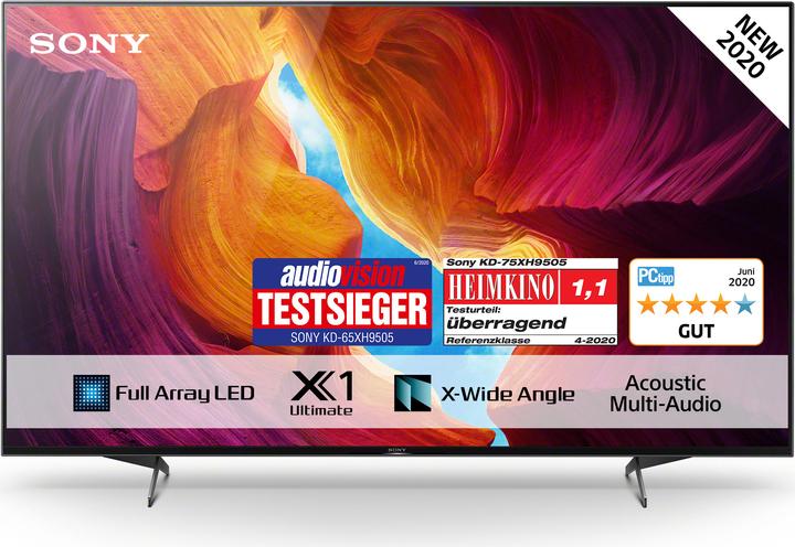 Immagine prodotto Sony KD65XH9505 (65", LCD, 4K, 2020)