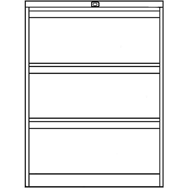 Image du produit Bisley Eco (80 x 62,5 x 101,5 cm)