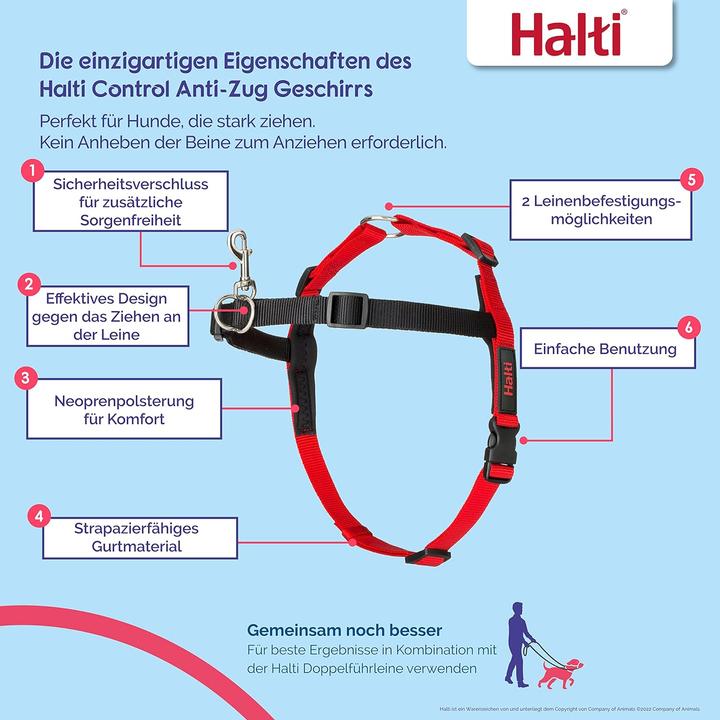 Produktbild Company of Animals Halti Antizug M Front Control (M, Hund, Allgemein)