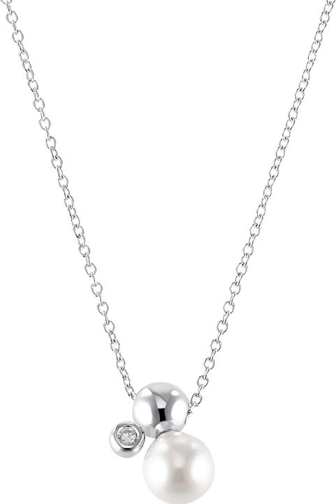 Immagine prodotto S.Oliver Collana da donna, argento 925, zirconi sintetici. (Argento 925, 42 cm)