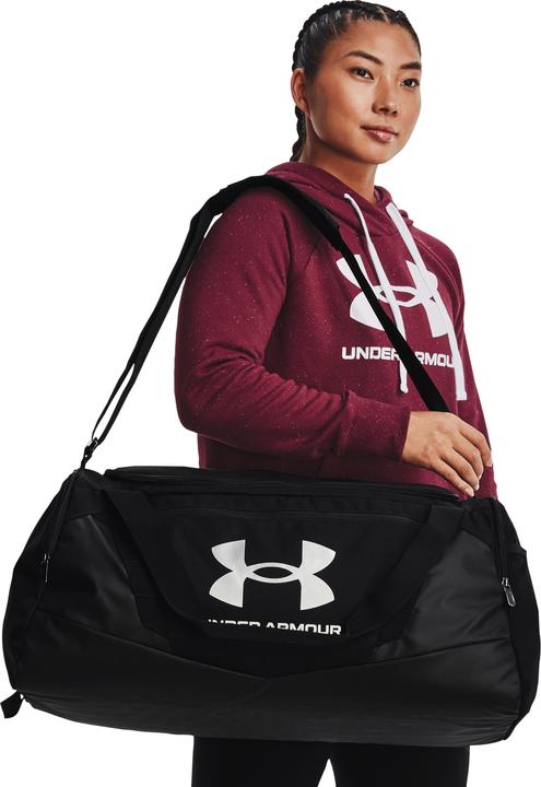 Productafbeelding Under Armour Undeniable 5.0 Bag, Zwart / Zwart / Metallic Zilver, 58 L (62,5 x 30,8 x 29 cm) (58 l)