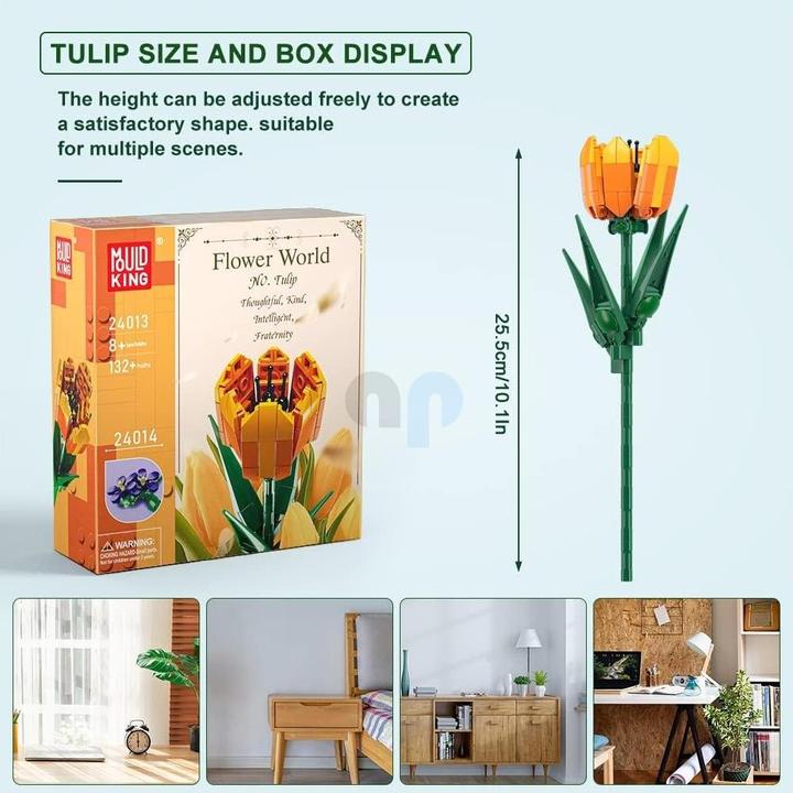 Produktbild Mould King Tulpe geöffnet