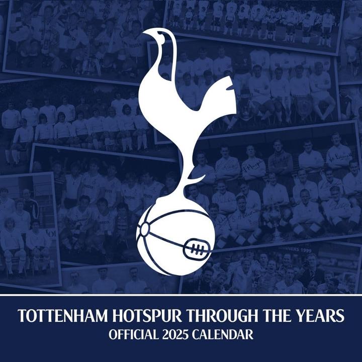 Immagine prodotto Tottenham Hotspur FC Calendario da Parete (30 x 30 cm, Inglese)