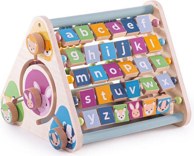 Actual product image Bigjigs Activity Center from wood