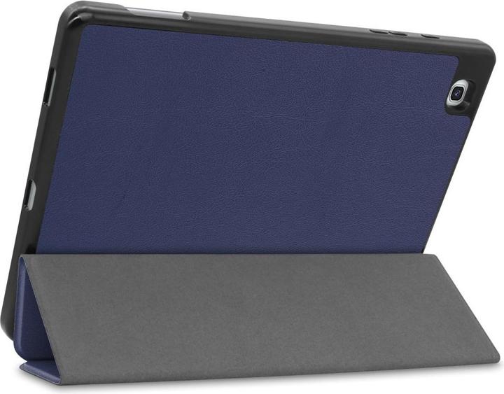 Actual product image Cover-Discount Galaxy Tab S6 Lite - Tri-fold Smart Leather Case dark blue (Galaxy Tab S6 Lite 10.4 (2020))