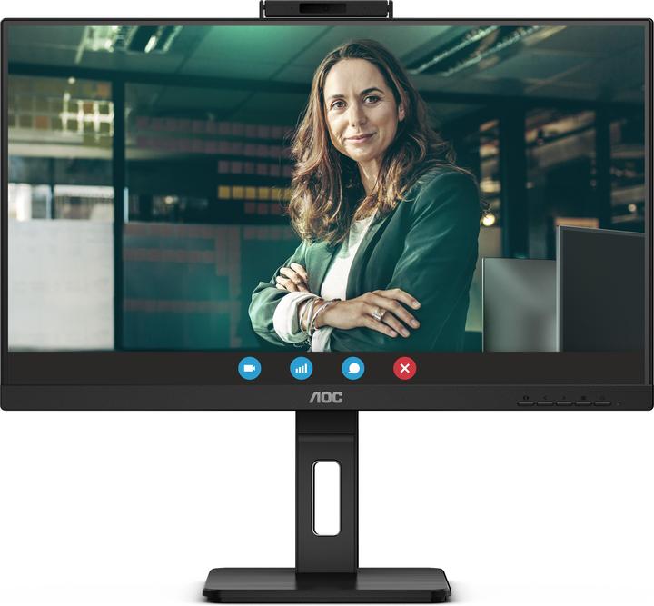 Actual product image AOC 24P3CW 60.45cm 23.8inch IPS TFT 1920x1080 HDMI DP USB Black (1920 x 1080 pixels, 23.80")
