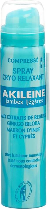 Image du produit Akileïne AKILEINE Jambes Légères Cryo-Relaxant Spray 75 ml (Déodorants & poudre pour les pieds, 75 ml)