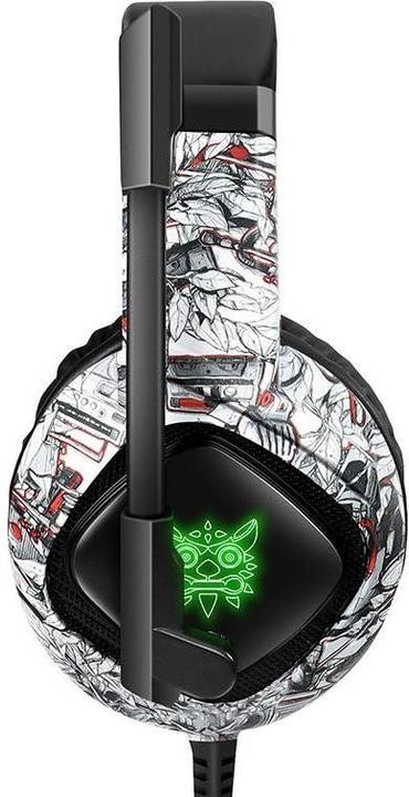 Actual product image Onikuma Gaming headphones K19 Camou White (Cable)