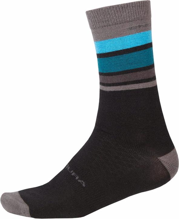 Endura BaaBaa Merino Stripe Socken (Einzelpack, L/XL)