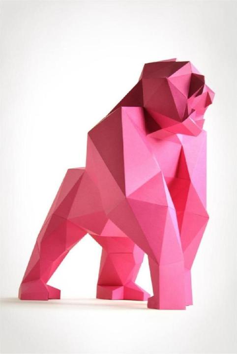 Image du produit Liebesreh GORILLA PINK - Kit de bricolage - Gorille, rose