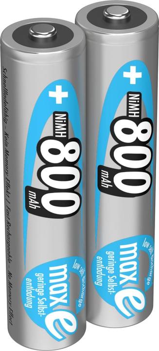 Actual product image Ansmann maxE (2 pcs., AAA, 800 mAh)