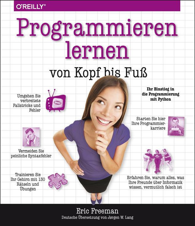 Produktbild Programmieren lernen von Kopf bis Fuss (Deutsch, Eric Freeman, 2018)