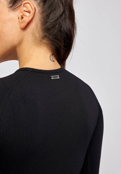 Immagine prodotto Snocks Camicia sportiva a coste a manica lunga da donna (L)