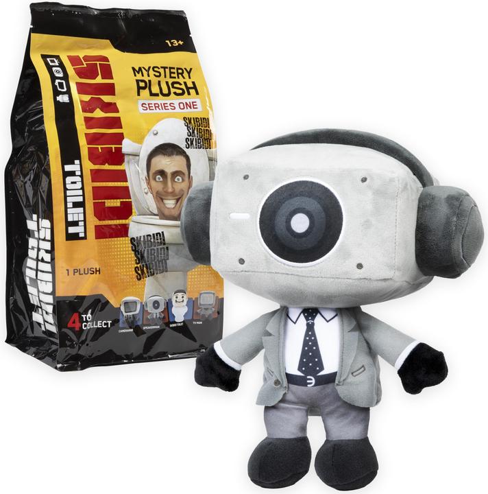 Actual product image Skibidi Toilet Mystery Plush - collectible plush, brand new collector's items, officially licensed product (37.30 cm)