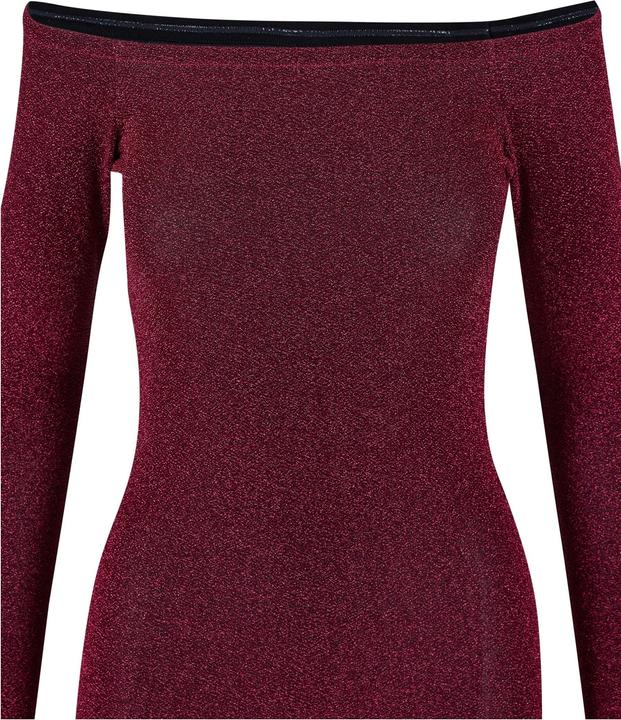 Immagine prodotto Urban Classics Vestito donna off shoulder a maniche lunghe con glitter - 126795 (M)
