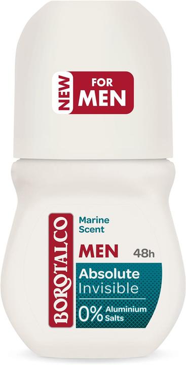 Actual product image Borotalco Men Absolute Invisible Marine (Roll-on, 50 ml)
