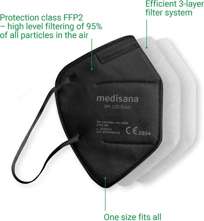 Image du produit Medisana RM 100 (FFP2, 10 x)