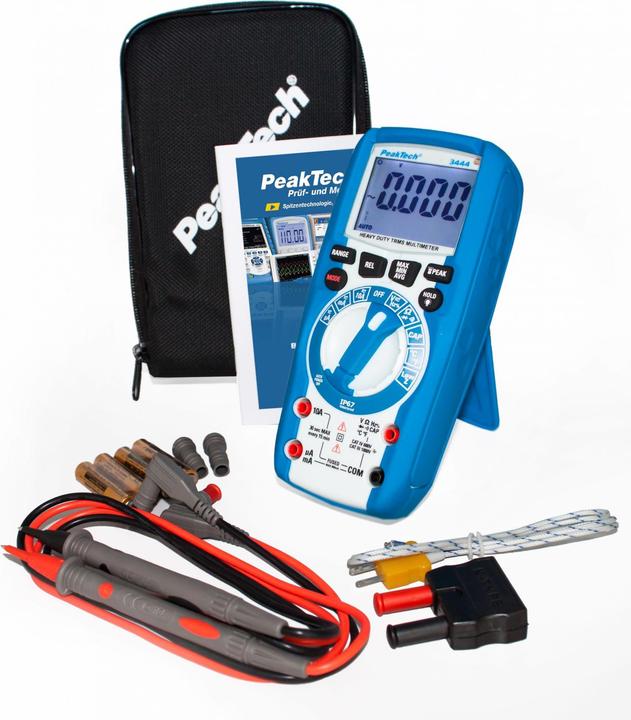Produktbild Peaktech P 3444 True RMS Digitalmultimeter (CAT III 1000V, CAT IV 600V)