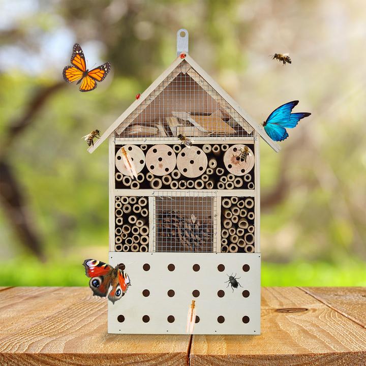 Produktbild Relaxdays Insektenhotel (Marienkäfer, Wildbienen, Florfliegen)
