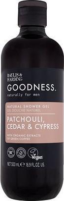 Actual product image Baylis & Harding Goodness Men Patchouli, Cedar & Cypress Shower Gel (500 ml)
