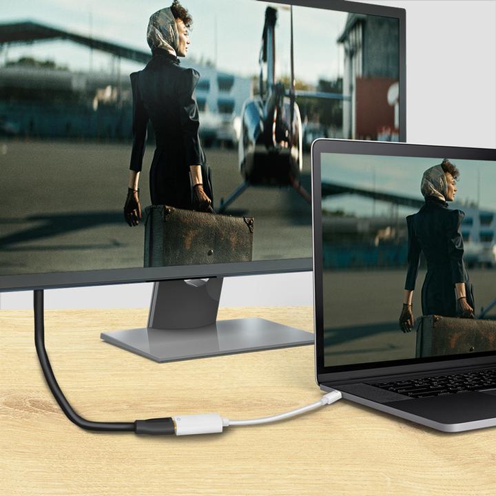 Actual product image LogiLink Mini DP zu (HDMI, 10 cm)
