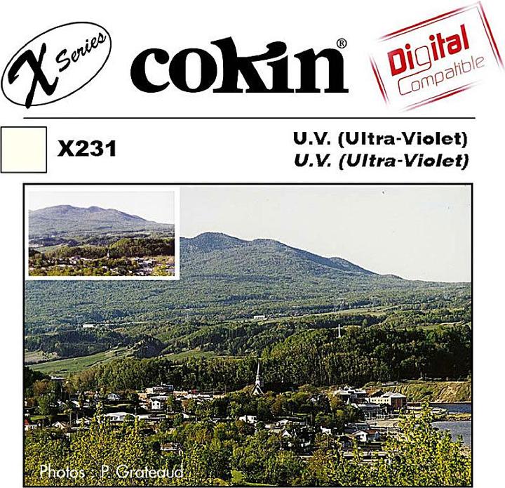 Actual product image Cokin Filter X231 U.V. Y (130 mm, UV filter, 231 mm)