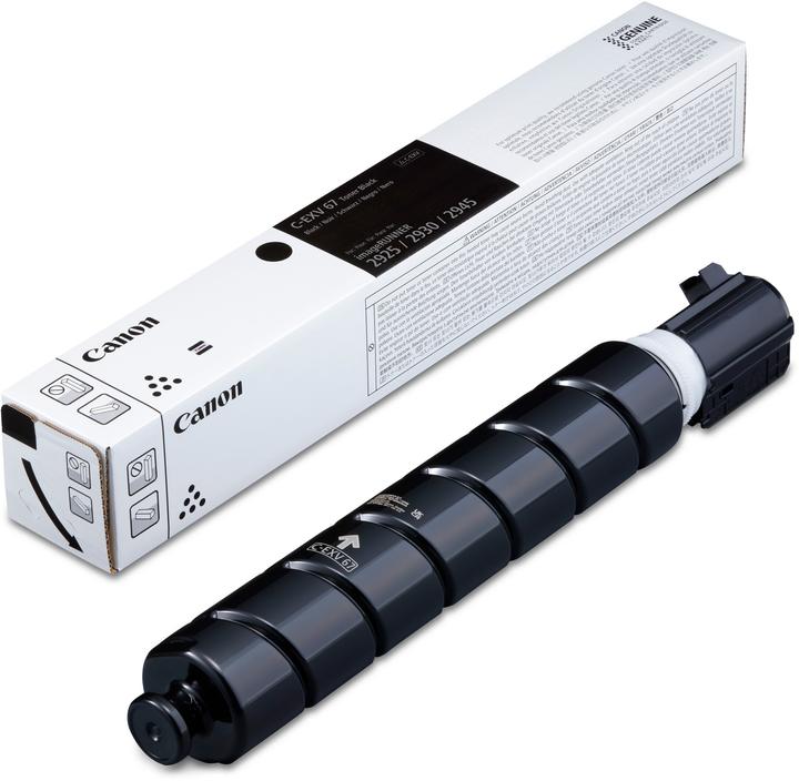 Actual product image Canon Toner black CEXV67 33K (FC)