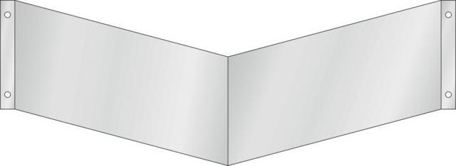 Produktbild Promat Nasenschild Wandmontage für zwei Symbole gross