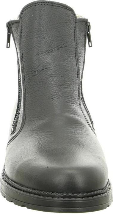 Actual product image Helix Lambskin boots with double zipper (46)