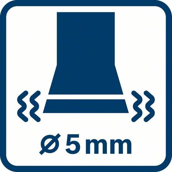 Produktbild Bosch Professional Exzenterschleifer GEX 34-125, Schleifteller, 1 x Pap.staub-btl., 1 x Absaugad. (Exzenterschleifer, 340 W)