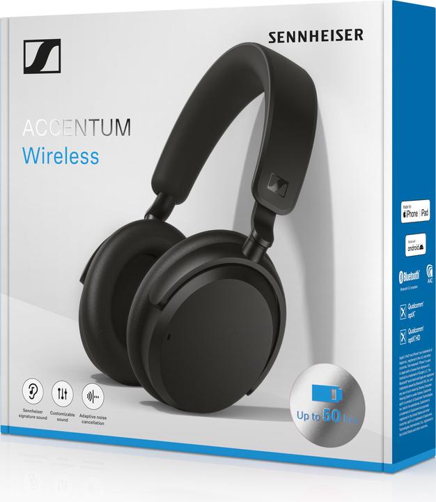 Productafbeelding Sennheiser Accentum Wireless (ANC, 50 h, Draadloze)