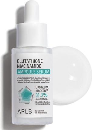 Aplb Glutathione Niacinamide Ampoule Serum Lipo Gluta Niac 31.3% 1.35