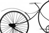 Actual product image Giftdecor forge clock large black bicycle (120 mm)