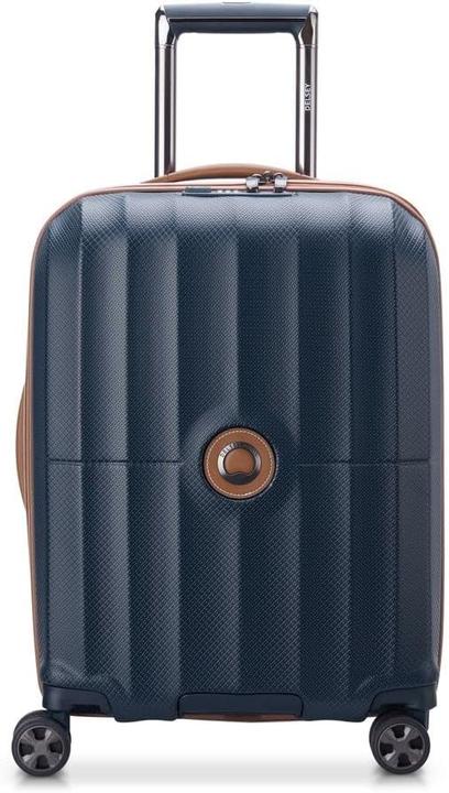Immagine prodotto Delsey Tropez Slim -matkalaukku, sininen (40 l, Bagaglio a mano (fino a 50 litri))