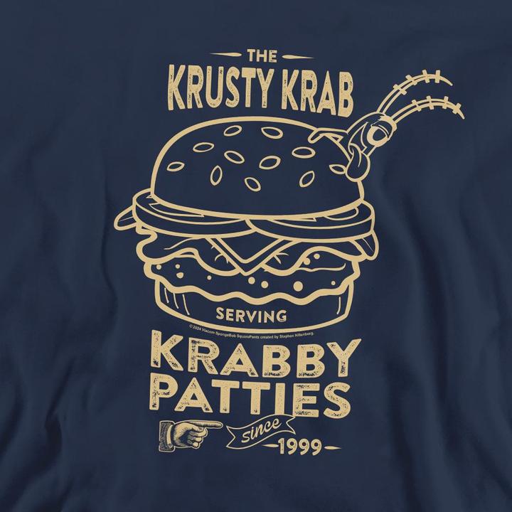 Produktbild Spongebob Squarepants The Krusty Krab Shock Mono Sweatshirt (XL)