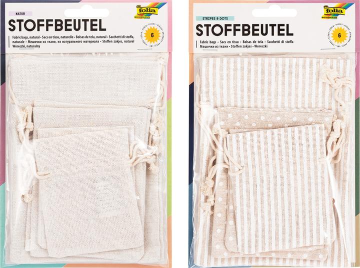 Produktbild Folia Geschenkbeutel (Geschenktüte, 6 x)